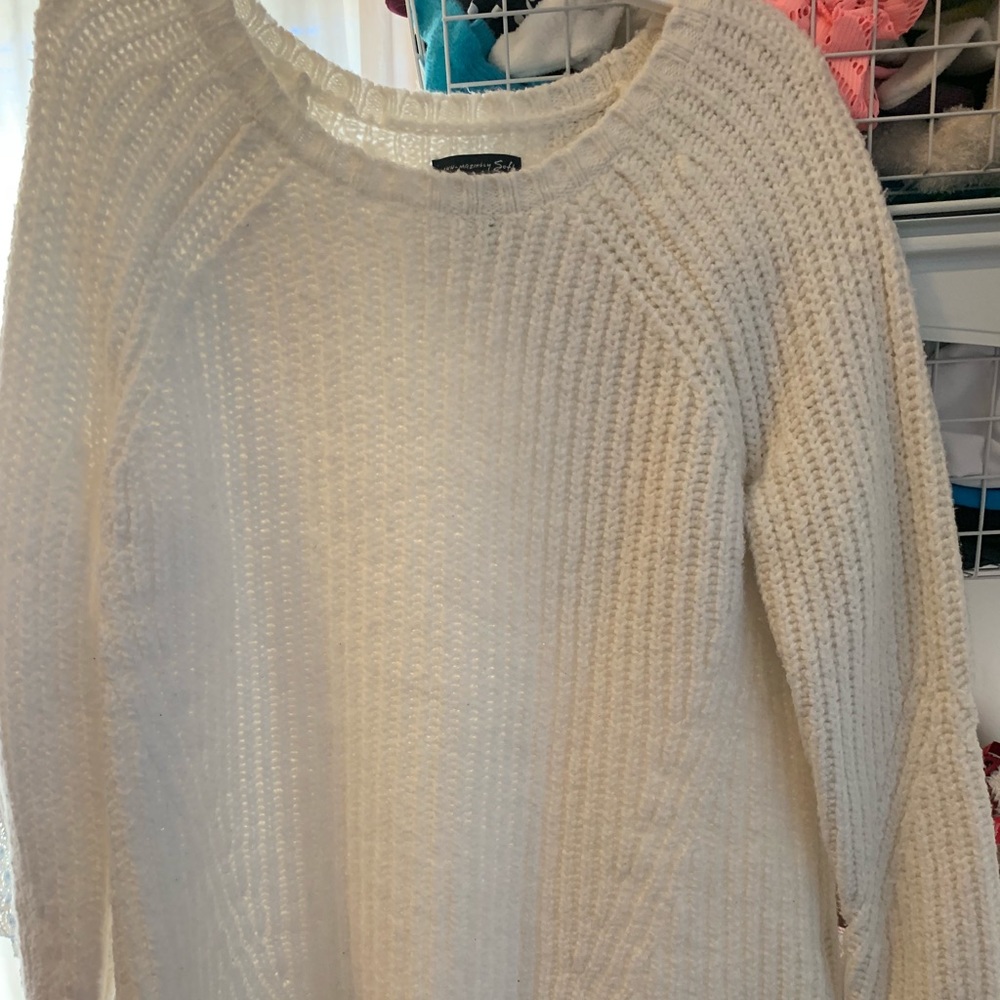 White sweater